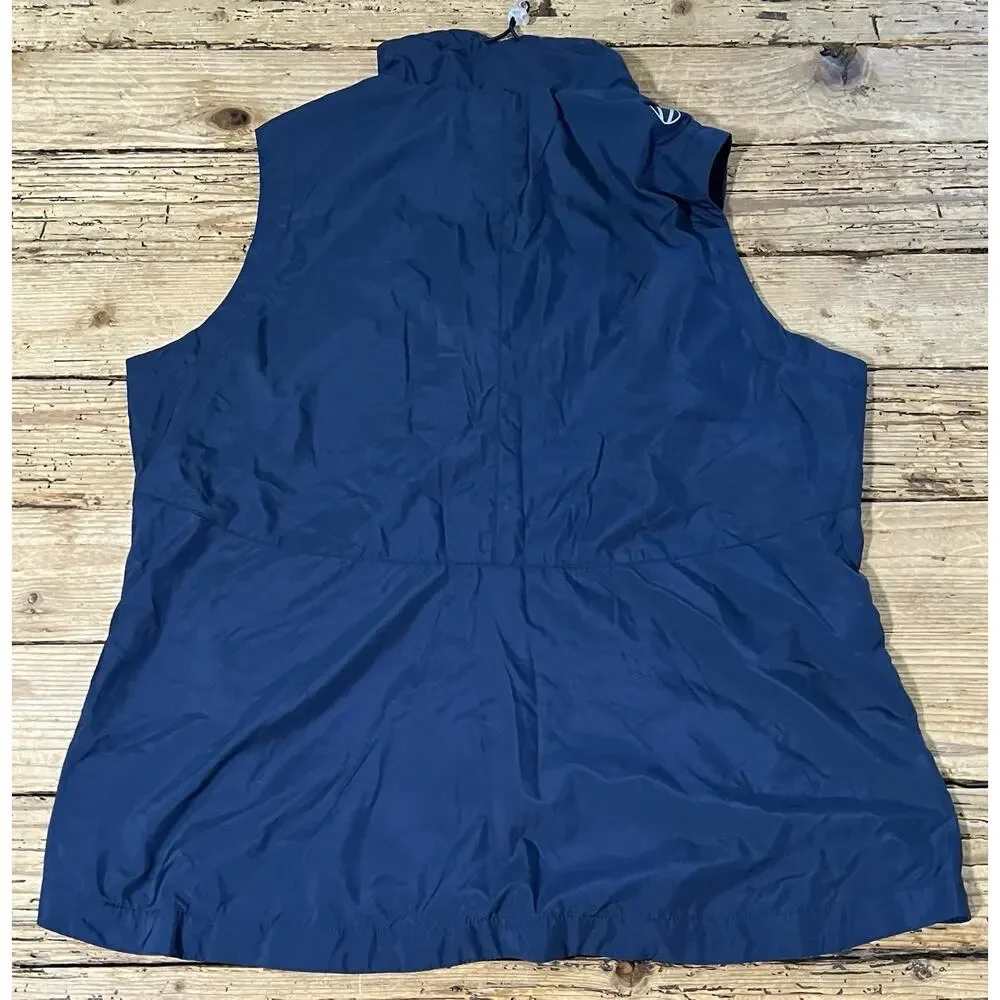 Sunice Women’s Size L Midnight Blue Wind Vest NWOT
